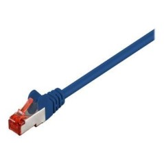 Goobay CAT 6 S/FTP CU 5m Blue - High-Speed Network Cable for Seamless Connectivity!